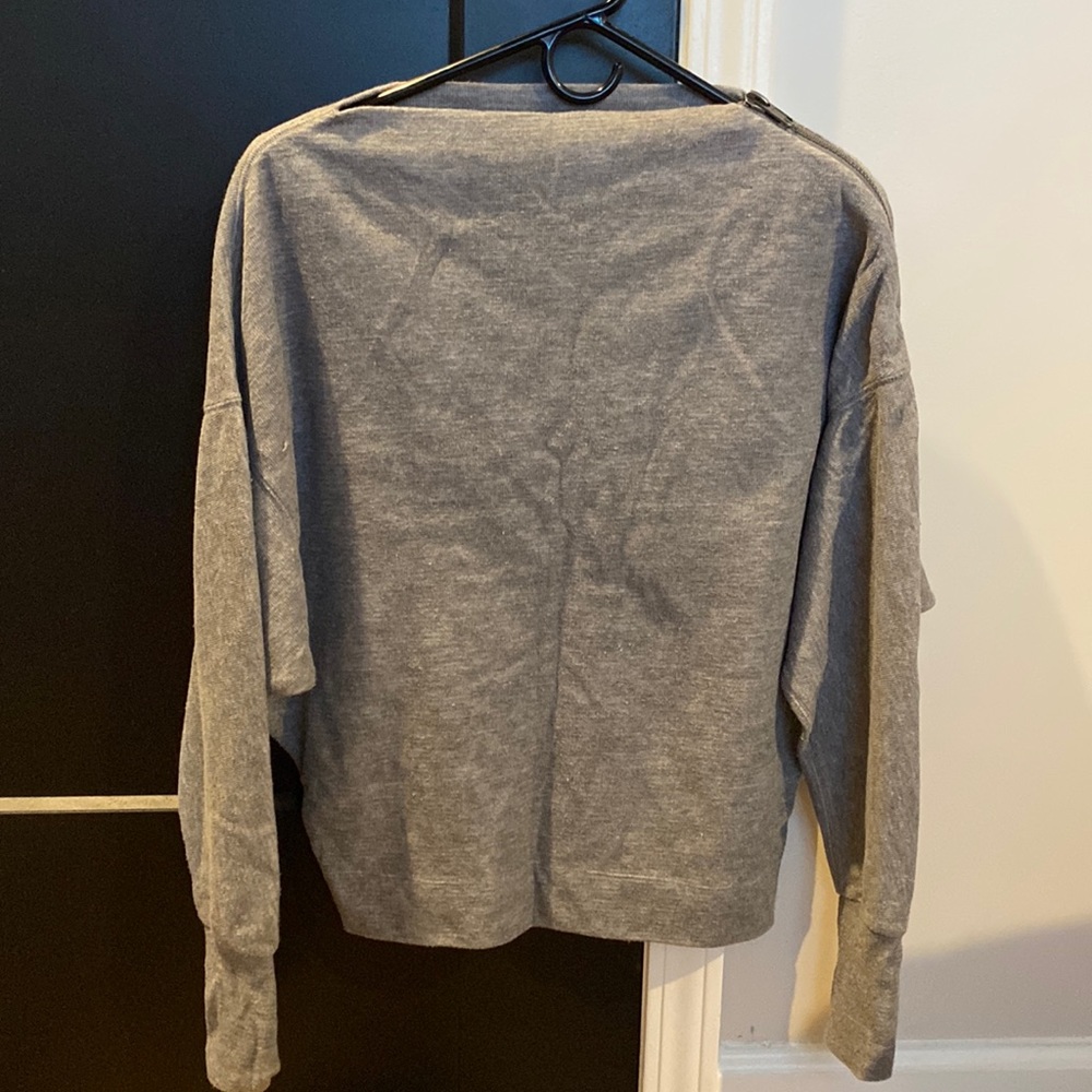 Free People Grey Sweatshirt